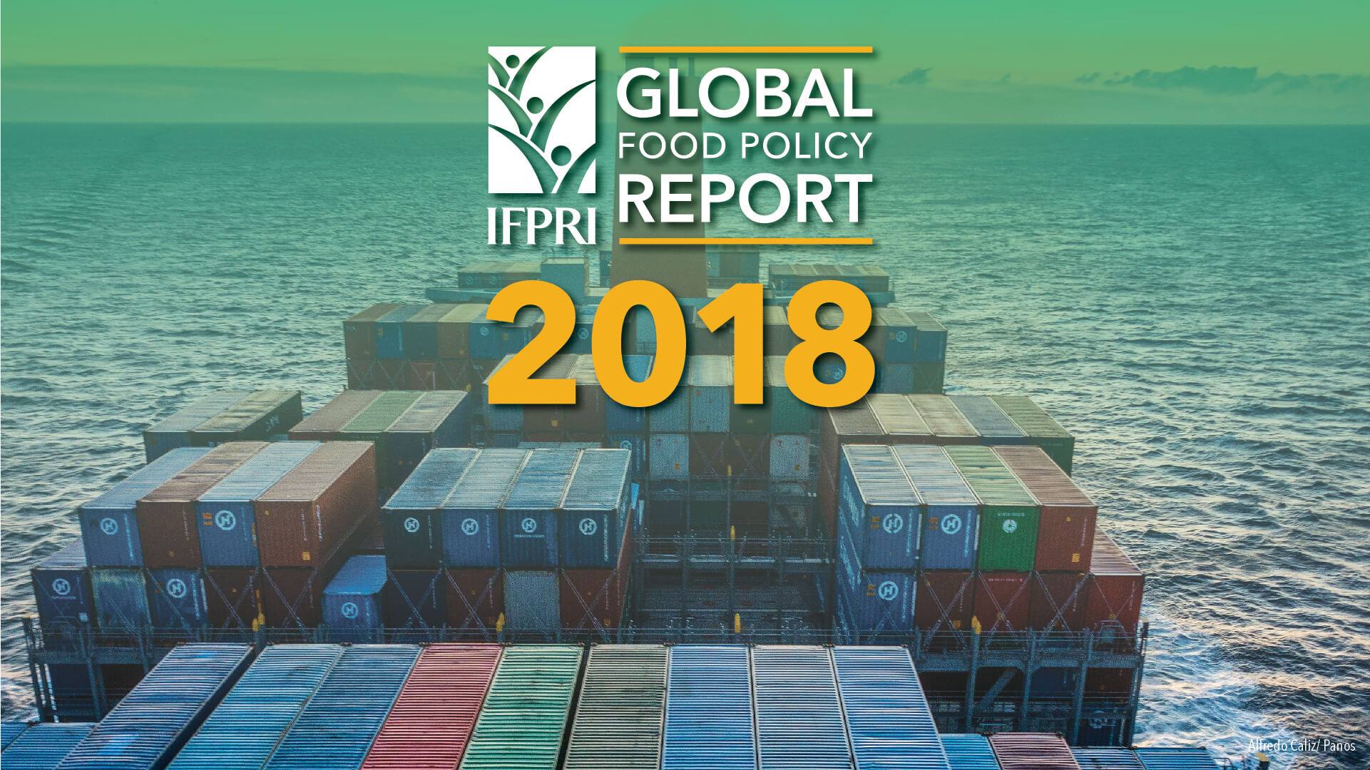 Lancement du Rapport 2018 sur les Politiques Alimentaires Mondiales à Dakar