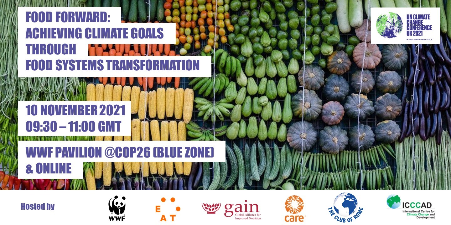 Food forward – achieving climate goals through food system transformation