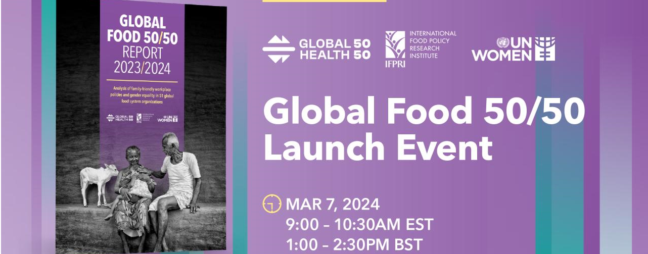 Global Food 50/50 Launch Event