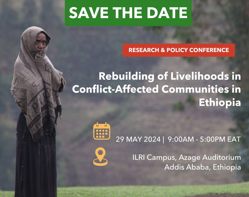 Seminar: Rebuilding Livelihoods in Conflict-Affected Communities in Ethiopia