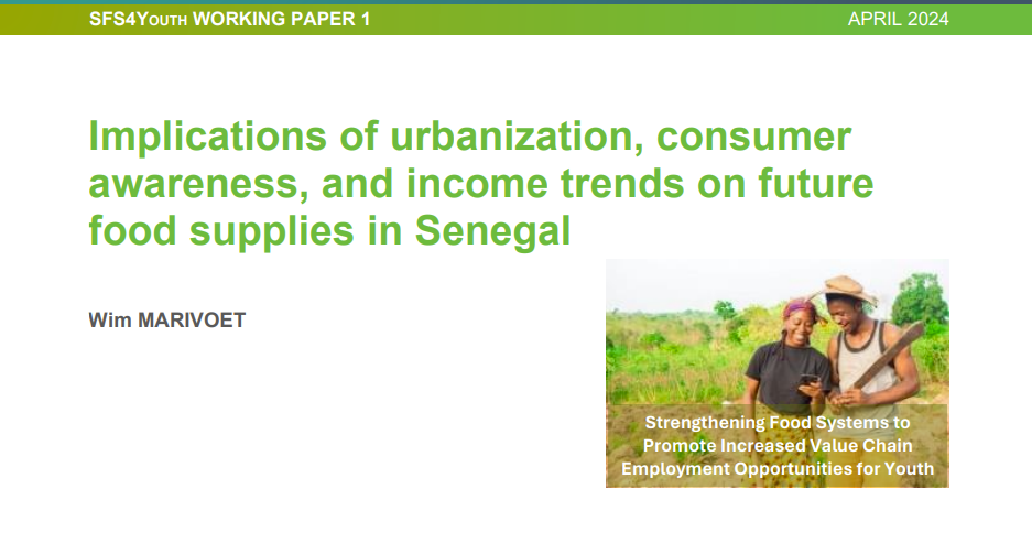 Implications of urbanization, consumer  awareness, and income trends