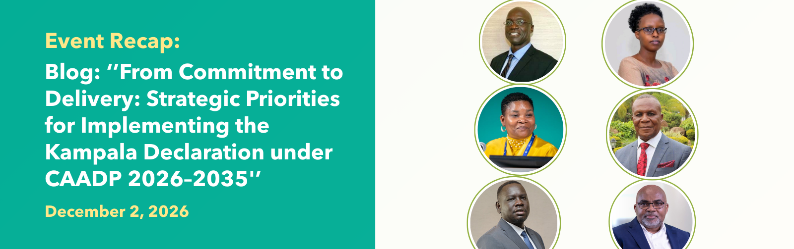 From Commitment to Delivery: Strategic Priorities for Implementing the Kampala Declaration under CAADP 2026–2035