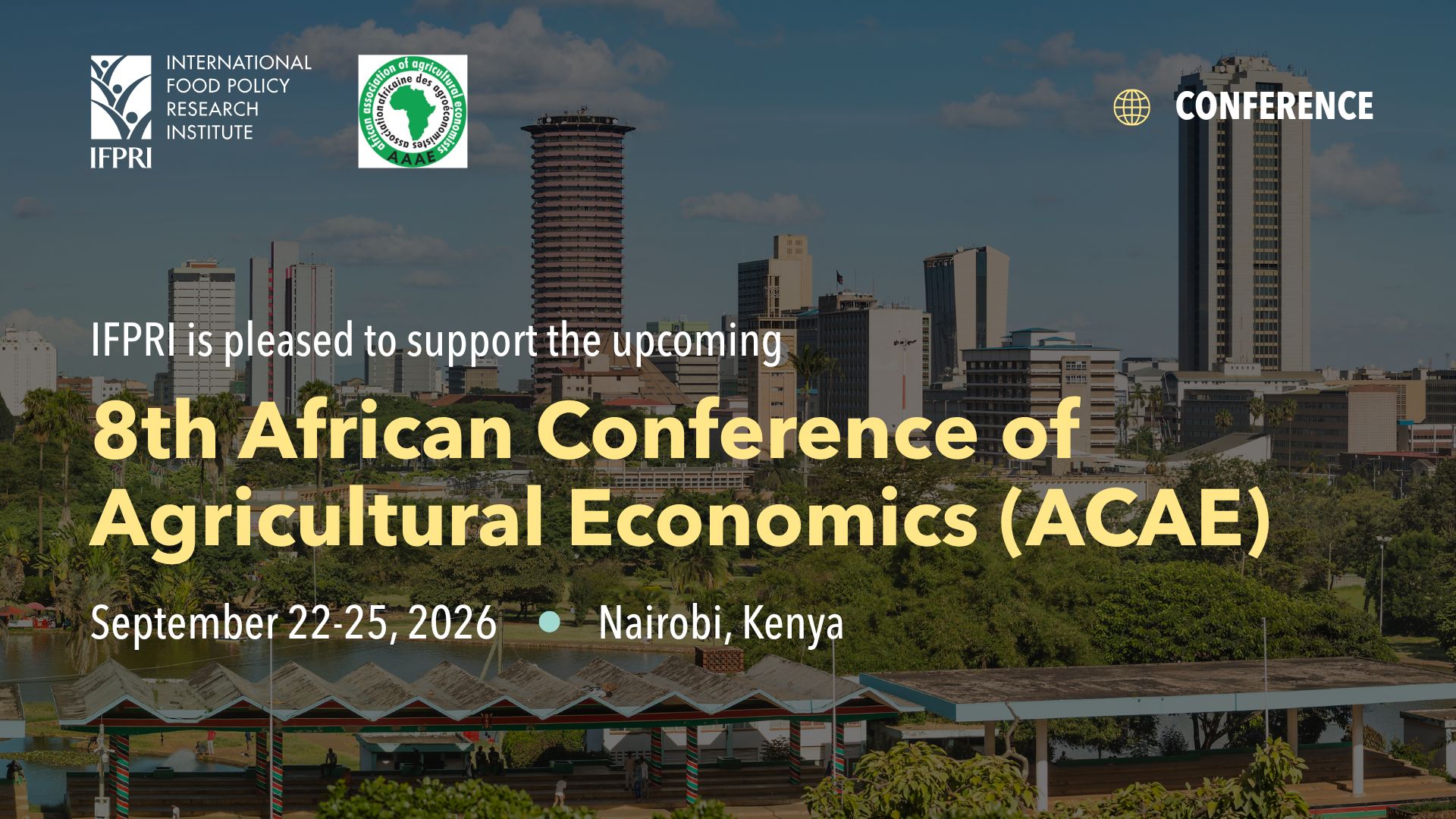 8th African Conference of Agricultural Economists (ACAE)